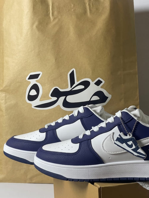 Navy/White