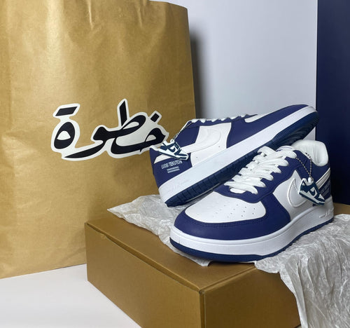 Navy/White