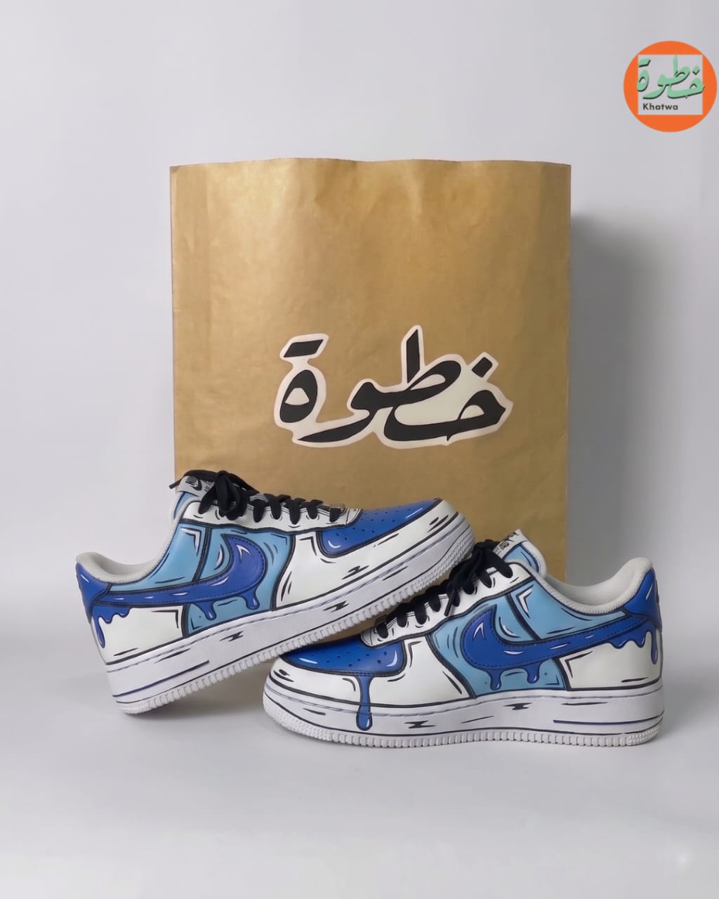 Khatwa Drip – Nike Air Force 1 (Custom Design)