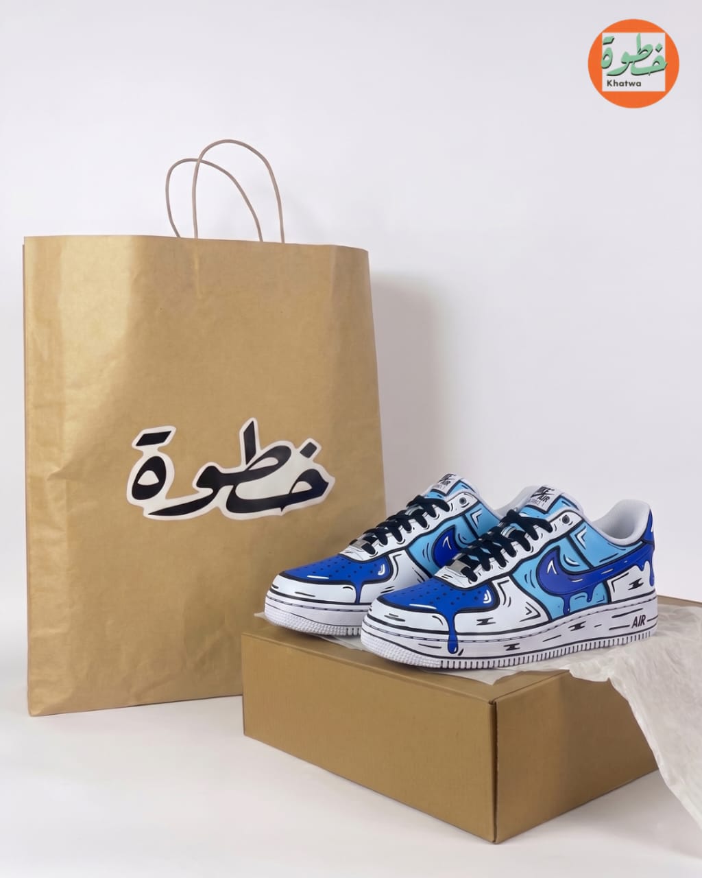 Khatwa Drip – Nike Air Force 1 (Custom Design)