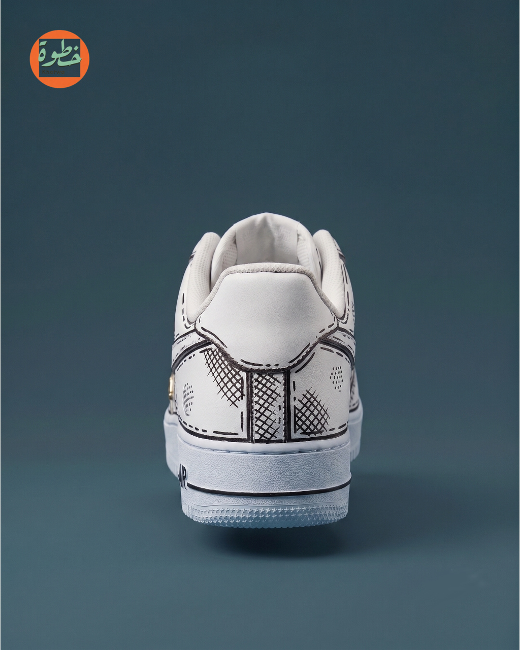 Khatwa Ink – Nike Air Force 1 (Custom Design)
